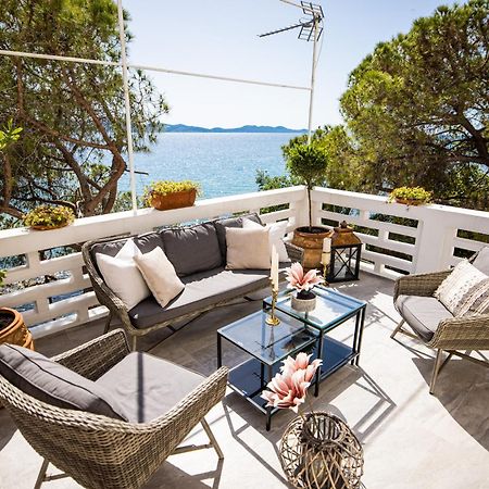 Zadar Center Beach Apartment - Directly On The Sea Eksteriør billede