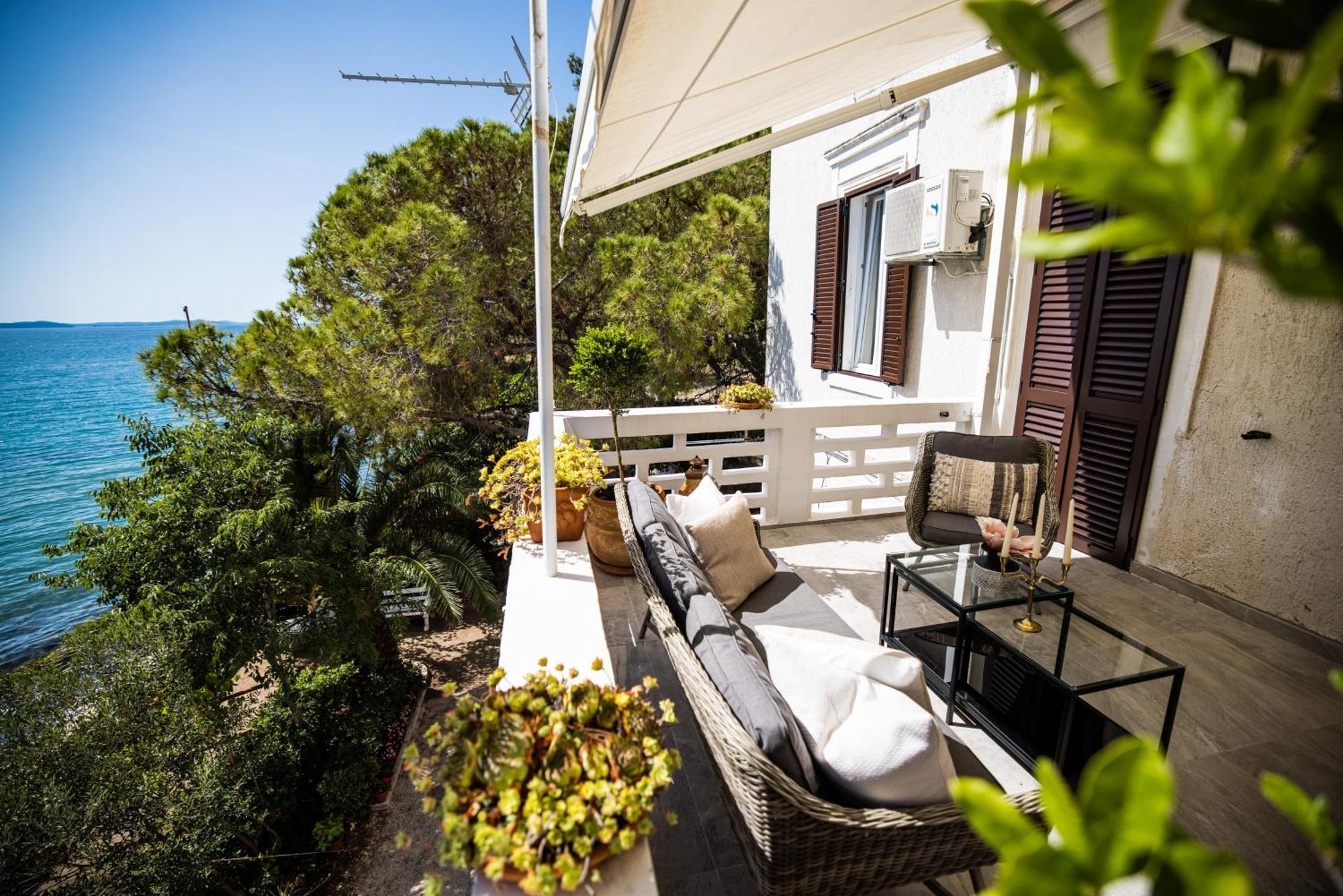 Zadar Center Beach Apartment - Directly On The Sea Eksteriør billede