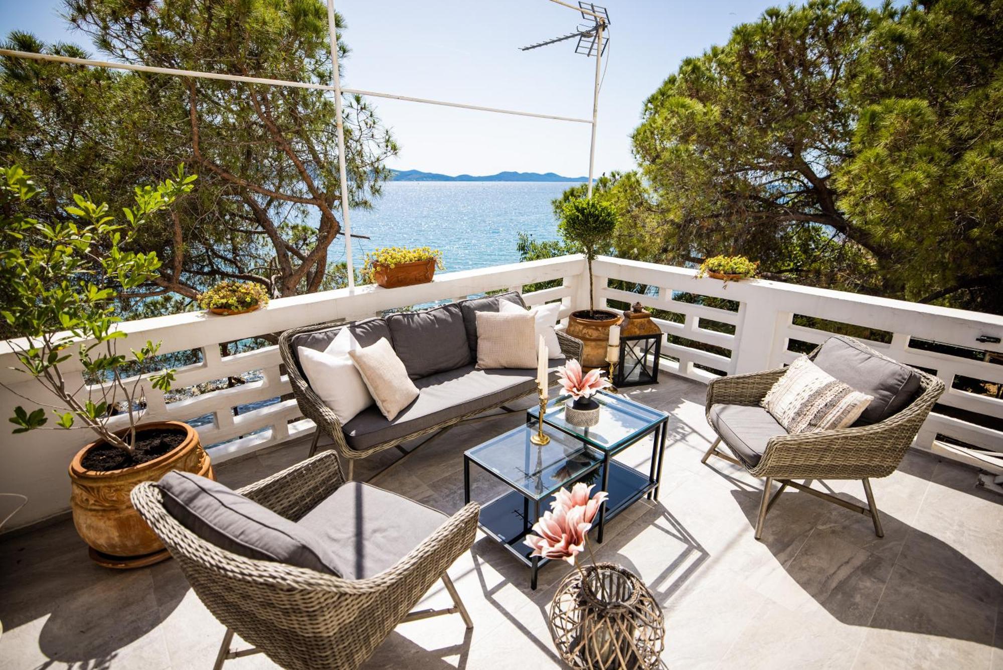 Zadar Center Beach Apartment - Directly On The Sea Eksteriør billede