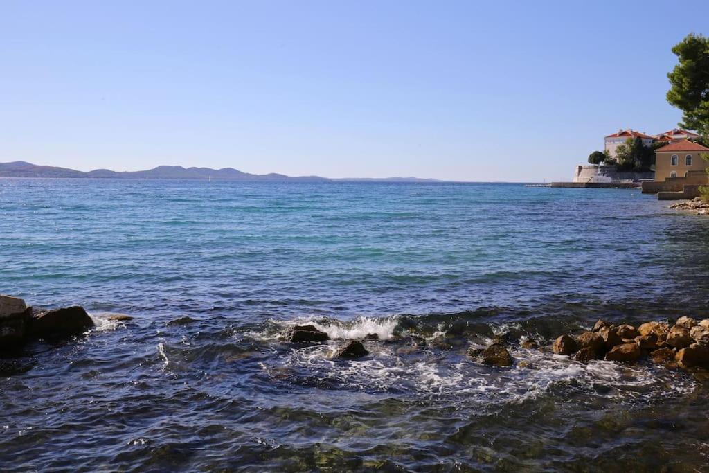 Zadar Center Beach Apartment - Directly On The Sea Eksteriør billede